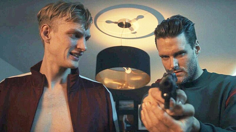 Paul Boche (links) und Philippe Reinhardt verkörpern die Bösewichte. Mit Reinhardt arbeitet Sturm an seinem nächsten Projekt, einem Spielfilm.