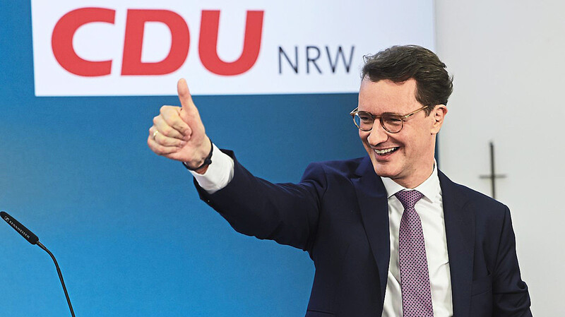 Hendrik Wüst hatte das Amt des Ministerpräsidenten von Nordrhein-Westfalen erst im Oktober 2021 von Armin Laschet übernommen.