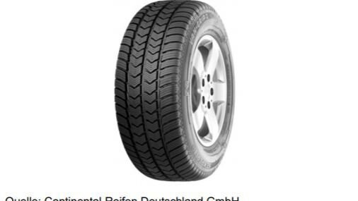 An Semperit Transporter-Reifen vom Typ Van-Grip 2 können aufgrund einer falschen Gummimischung Laufflächenablösungen auftreten.