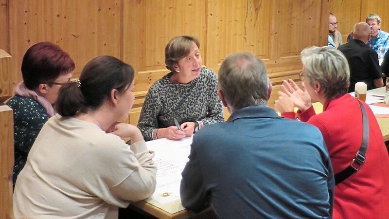 Das Bürgerforum Rottenburg arbeitete in Gruppen Schwerpunkte für das Wahlprogramm aus.