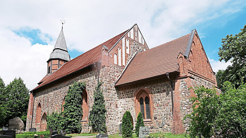 Die Pfarrkirche in Ankershagen ist eine der ältesten Kirchen Norddeutschlands.