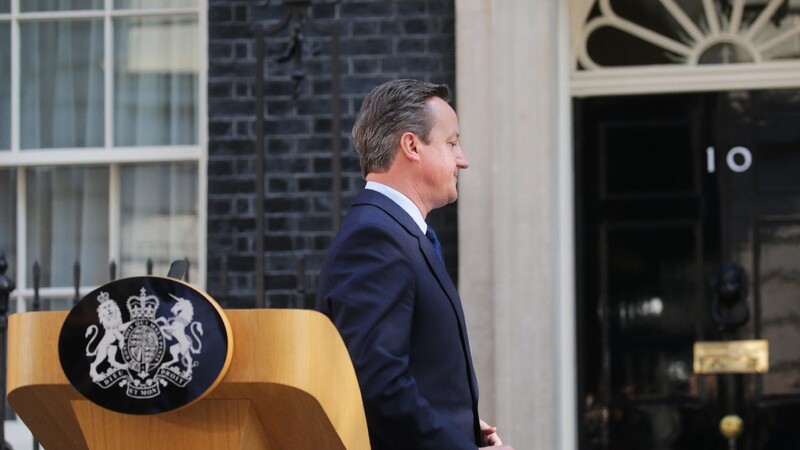 Nach der Entscheidung der Briten, aus der EU auszutreten, hat Premierminister David Cameron seinen Rücktritt angekündigt.