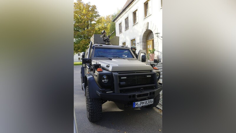 Das SEK-Bayern erhält gepanzerte Fahrzeuge speziell für die Terror-Bekämpfung: das Offensivfahrzeug "Enok 6.2".