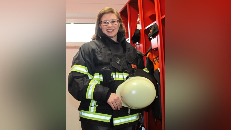 Für Kerstin Hauser gehört die Feuerwehr fest zum Dorfleben.
