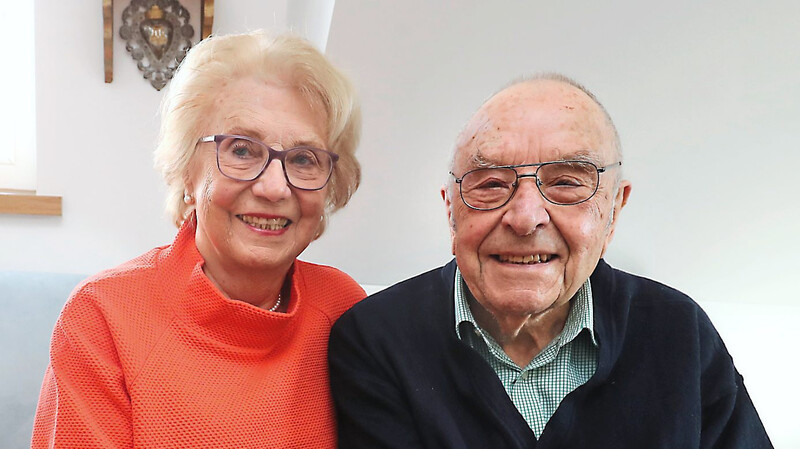 Margit und Josef Napf sind seit 65 Jahren verheiratet und blicken auf ein erfülltes Leben zurück.