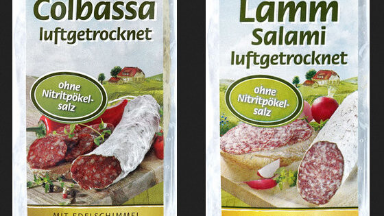 Zwei Salami-Produkte wurden zurückgerufen.