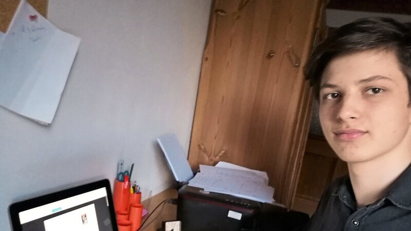 Ohne Laptop läuft im Home-Classroom von Martin Fußeder gar nichts
