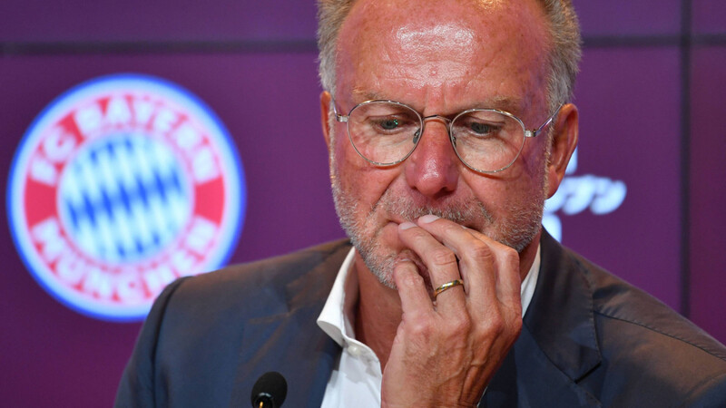 Nachdenklich: Bayern-Boss Karl-Heinz Rummenigge.