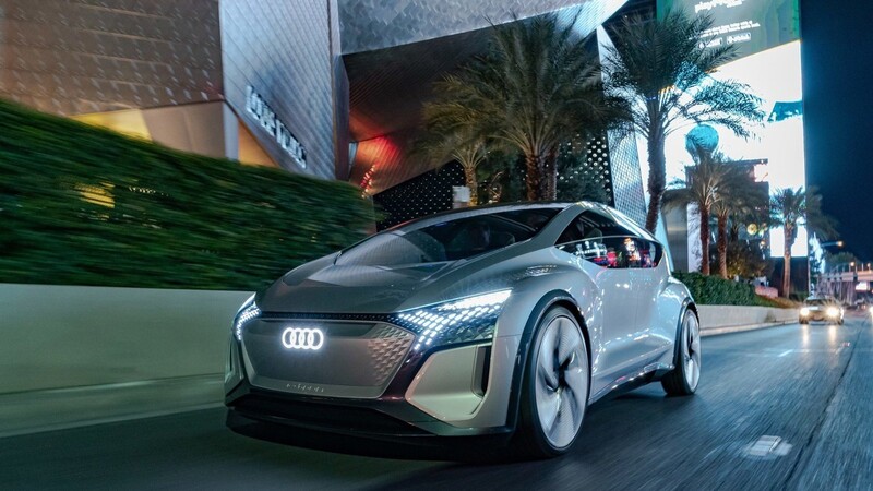 Der AI:ME ist Audis Vision von der Zukunft des Individualverkehrs.