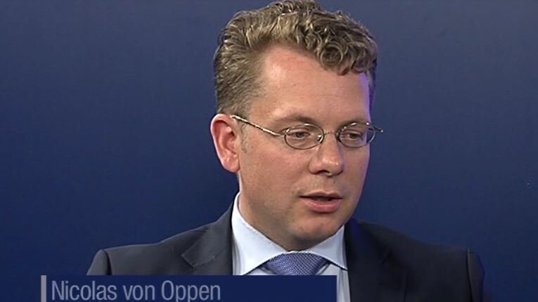Klinikum-Geschäftsführer Nicolas von Oppen im ISAR TV-Talk.