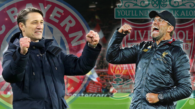 Treffen im Achtelfinale der Champions League aufeinander: Niko Kovac (l.) und Jürgen Klopp