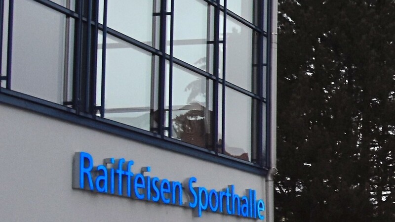 Auch die Raiffeisen-Sporthalle ist bis auf Weiteres geschlossen.