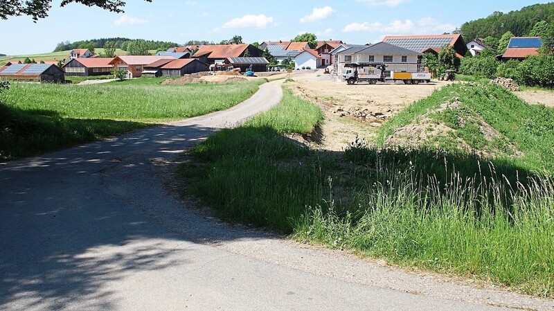 Zufahrt ab Gemeindedeponie Richtung Ruderszell.