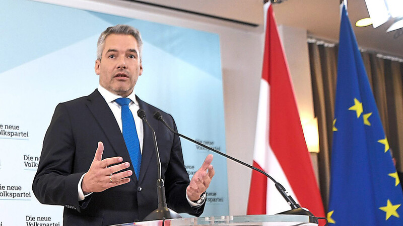Österreichs Kanzler Karl Nehammer will den Lockdown wie geplant auslaufen lassen.