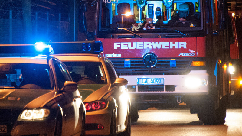 Sieben Feuerwehren wurden Samstagnacht nach Gleißenberg gerufen.