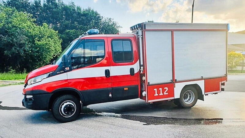 Der neue Stolz der FFW Grabitz ist dieses TSF-W. Damit werden die Grabitzer erstmals auch eine Atemschutz-Feuerwehr. Das Fahrzeug wurde sehr günstig von den Eckert-Schulen in Regensburg übernommen.