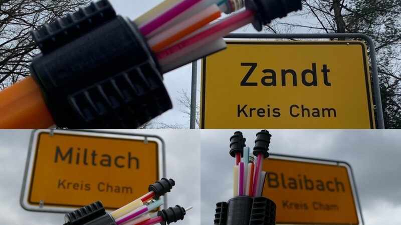 Einen kostenlosen Glasfaseranschluss können die mit Internet unterversorgten Grundstückseigentümer - insbesondere in Zandt, Miltach und Blaibach - erhalten, wenn sie den Grundstücksnutzungsvertrag an den Landkreis Cham zurücksenden.