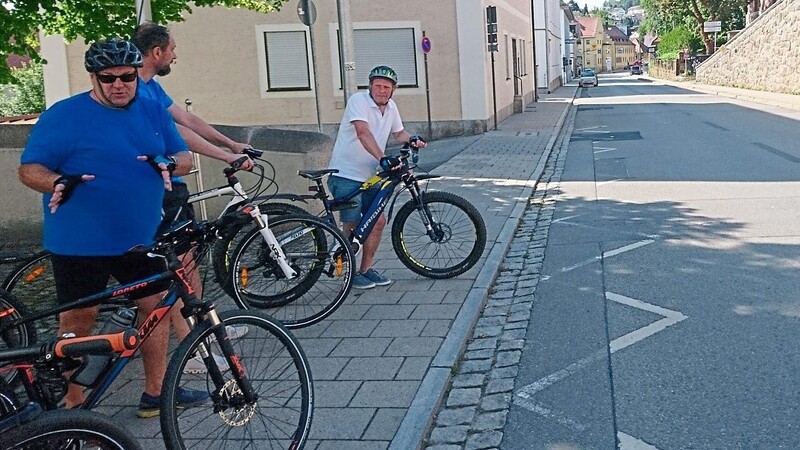 Die Ludwigstraße als einer der neuralgischen Punkte für Fahrradfahrer.