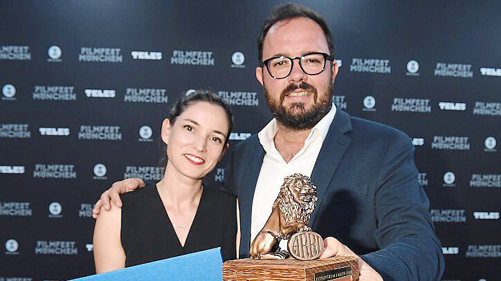 Die Preisträger des "Arri/Osram Award": Emilie Lesclaux und Juliano Dornelles