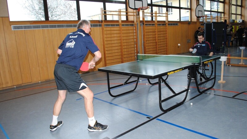 Wie im letzten Jahr gibt es wieder spannende inklusive Tischtennis-Duelle in Ruhmannsfelden.