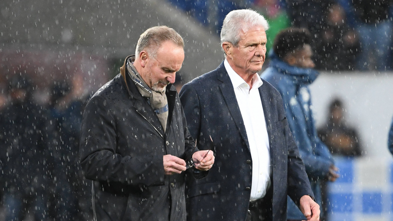 Bayern-Boss Karl-Heinz Rummenigge gemeinsam mit Dietmar Hopp