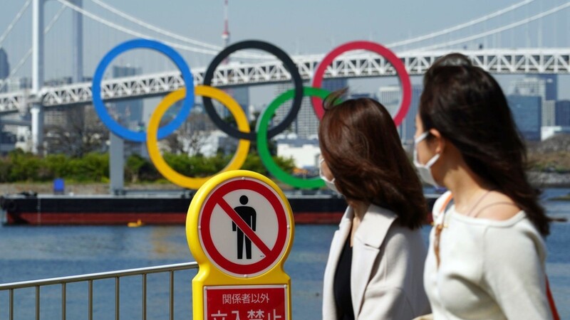 Die Ablehnung der Olympischen Spiele in Tokio ist weiterhin groß.