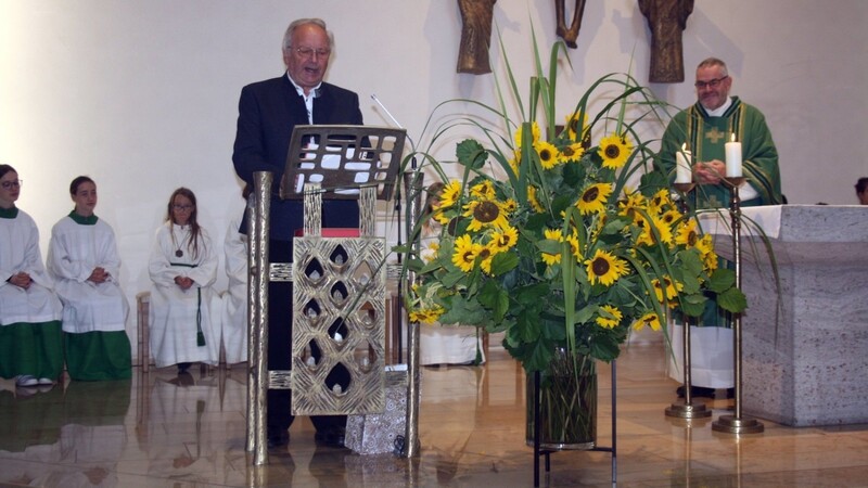 26 Jahre war Josef Maier als Mesner in der Kirche Sankt Johannes tätig. Doch letzten Sonntag hieß es nun Abschied nehmen.