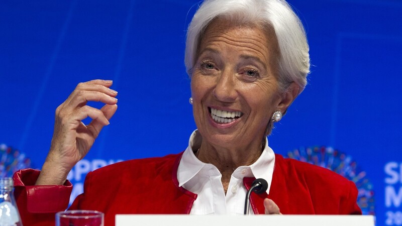 IWF-Chefin Christine Lagarde blickt mit Sorge nach Großbritannien.