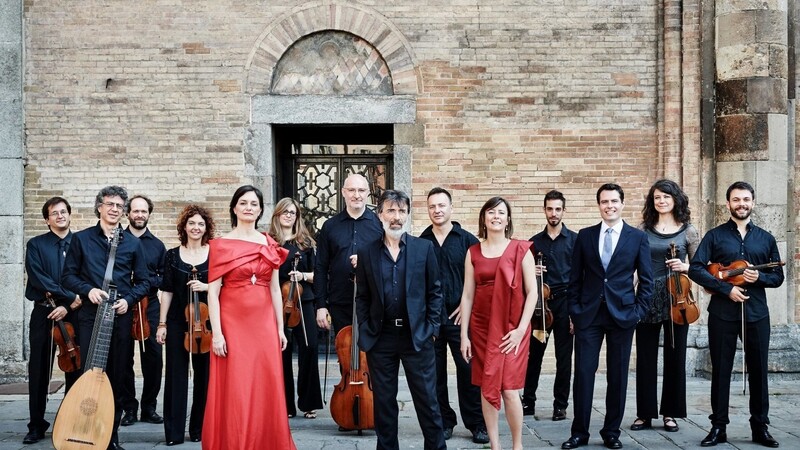 La Venexiana in großer Besetzung - bei den Hofmusiktagen trat das Ensemble kleiner auf.
