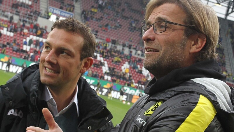 Markus Weinzierl (links) und Jürgen Klopp treffen in der Europa League aufeinander.