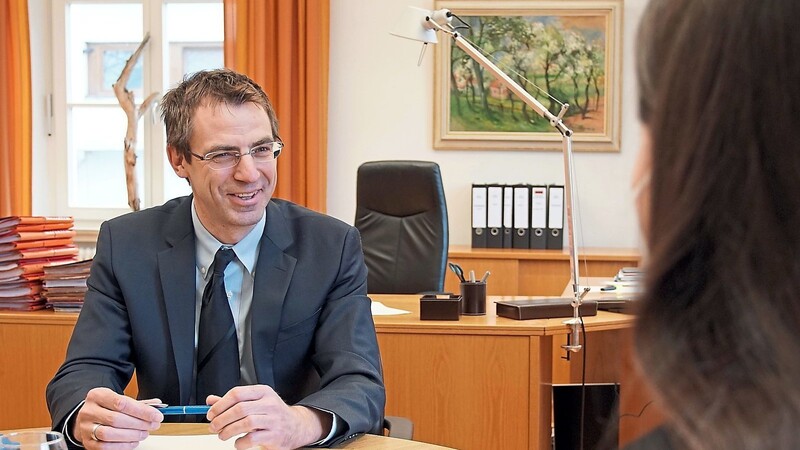 Der 46-jährige Jurist Dr. Christian Zieglmeier will während seiner Amtszeit als Präsident des Landshuter Sozialgerichts vor allem in Sachen Digitalisierung einiges vorantreiben.