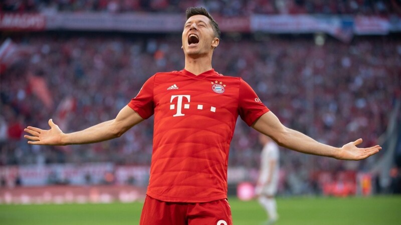 Was für ein Jahr für Robert Lewandowski: 2019 traf der Bayern-Star in 58 Spielen sage und schreibe 54 mal.