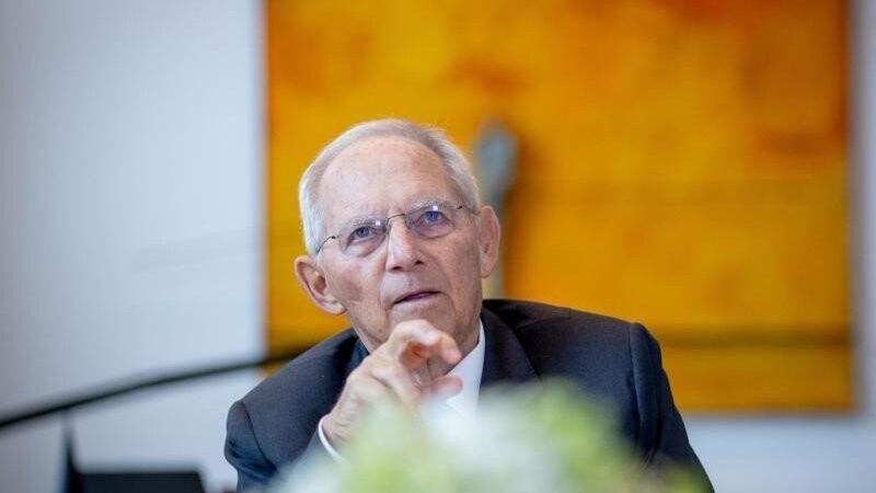 "Sollten lernen, auch mal eine Bundesregierung zu haben, die sich nicht auf festgemauerte Mehrheiten stützen kann": Bundestagspräsident Wolfgang Schäuble.