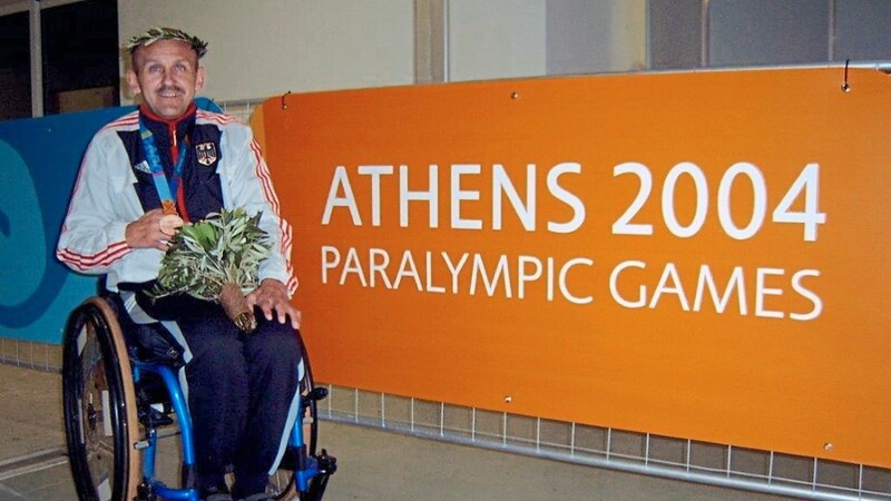 Im Jahr 2004 holte Otto Vilsmaier seine zweite Bronzemedaille bei den Paralympischen Spielen in Athen.