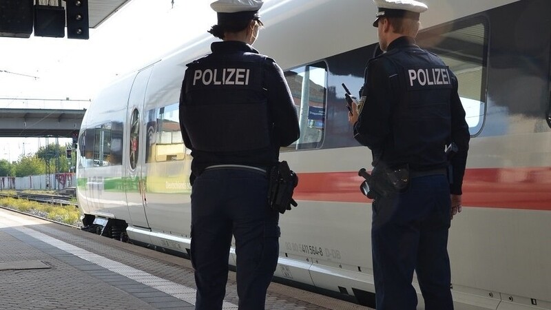 Die Bundesbeamten erwarteten den Schwarzfahrer am Bahnsteig. (Symbolbild)