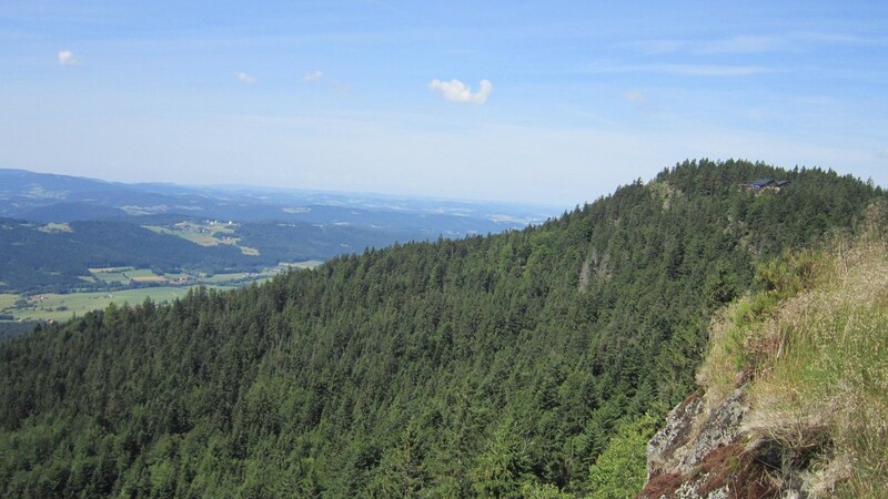 Am Donnerstag führt die Route der Goldsteig Schnuppertour vorbei an der Kötztinger Hütte und dem Steinbühler Gesenke.