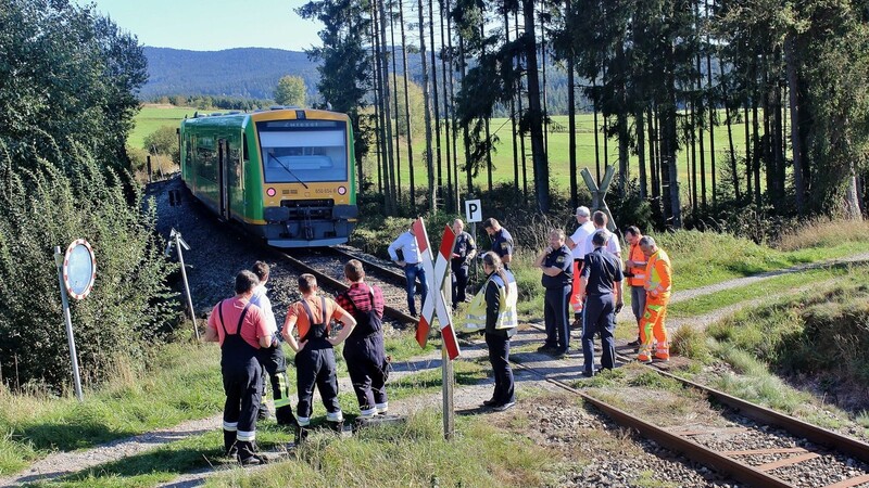 Tödlicher Fahrradunfall auf der Bahnstrecke zwischen Zwiesel und Bodenmais