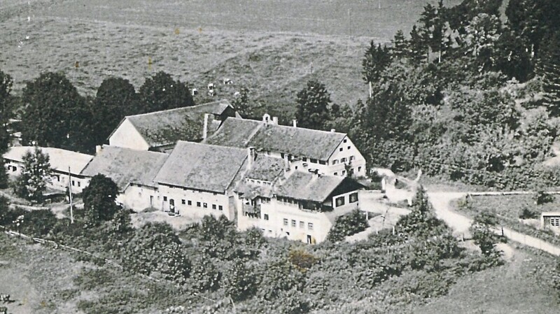 So präsentierte sich das Anwesen in den 50er-Jahren.