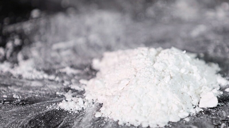 Ein Teil eines Kokainfunds
