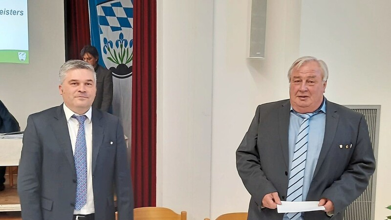 Sie vertreten künftig die Stadt Plattling als stellvertretende Bürgermeister: Franz Geisberger (l.) und Max Thoma .