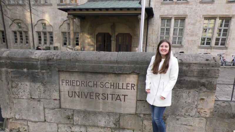 Ines studiert an der Universtität in Jena. Fotos: privat