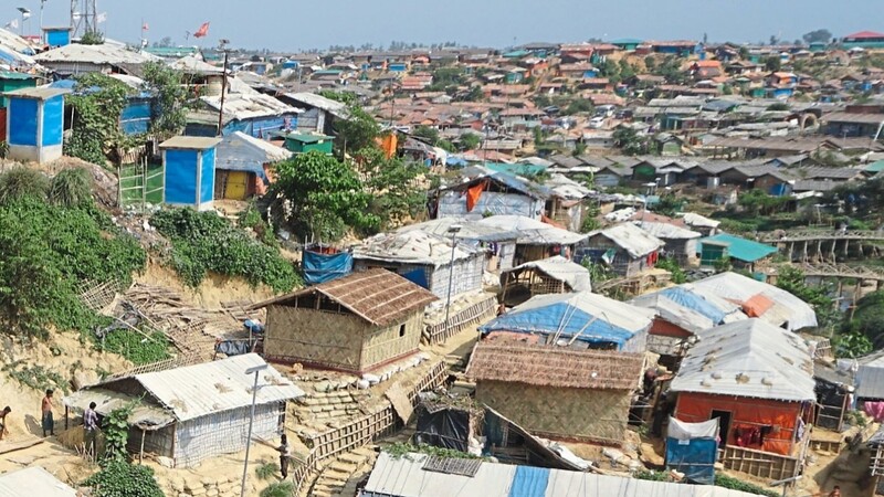 Das Flüchtlingslager Kutupalong