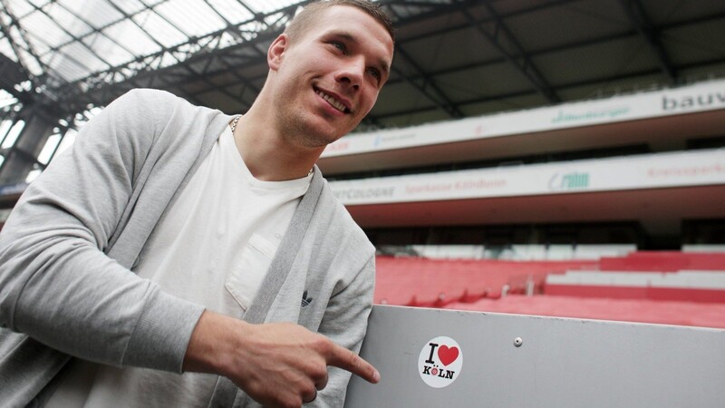 Alte Liebe rostet nicht: Lukas Podolski kann sich eine Rückkehr zum 1. FC Köln gut vorstellen.