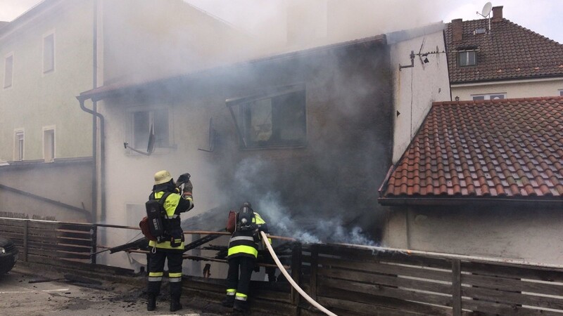 Zu einem größeren Feuerwehreinsatz kam es am Samstag in der Bad Kötztinger Innenstadt.
