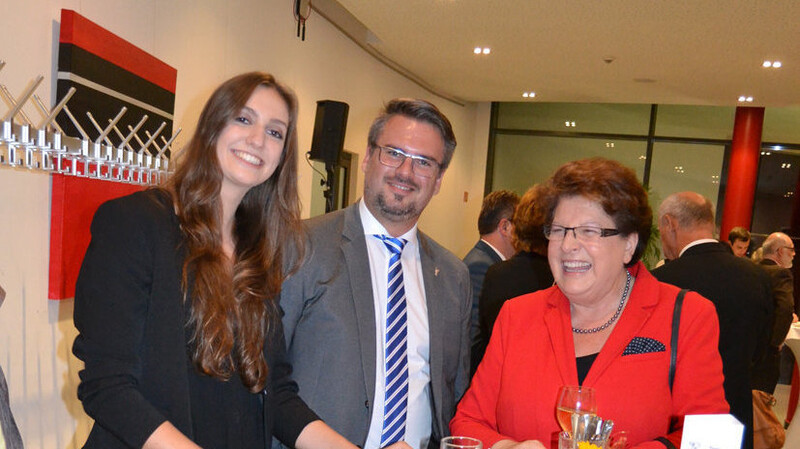 Lena Stigrot, André Wehnert und Barbara Stamm (v.links). (Foto: Heinrich Trapp)