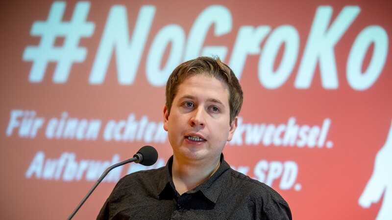 Kevin Kühnert, Juso-Bundesvorsitzender, ist gegen eine Große Koalition der SPD mit der Union.
