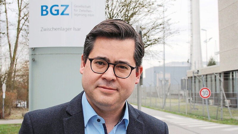 Stefan Mirbeth ist neuer Standortkommunikator der BGZ für die drei Zwischenlager der "Region Süd", darunter auch Bella am Standort Isar.