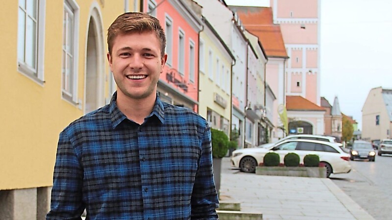 Der 24-jährige Mathias Plechinger will sich unter anderem für das Schaffen eines Kulturzentrums einsetzen.