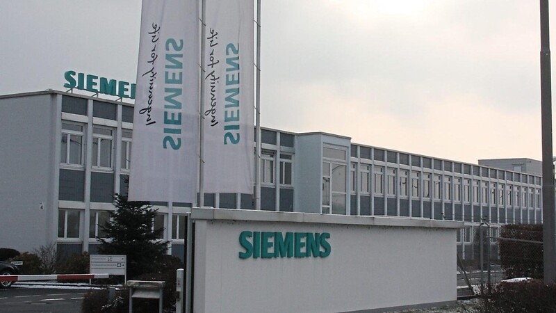 Das Siemens-Werk Cham ist gut ausgelastet.