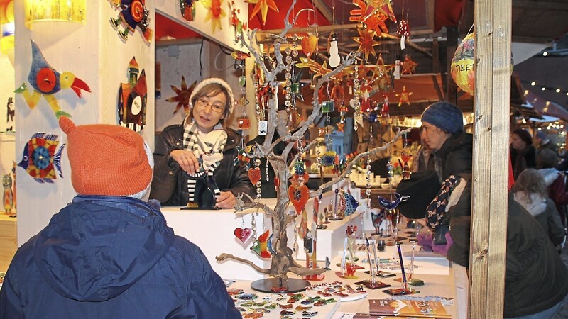 Selbstgemachte Waren zeichnen den Lucrezia-Markt der Kunsthandwerker aus.
